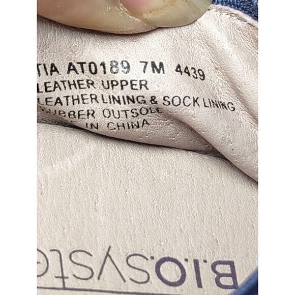 Abeo Women's Leather Ballet Flats Built-In Orthotic Support Shoes Size 7M - Picture 8 of 8